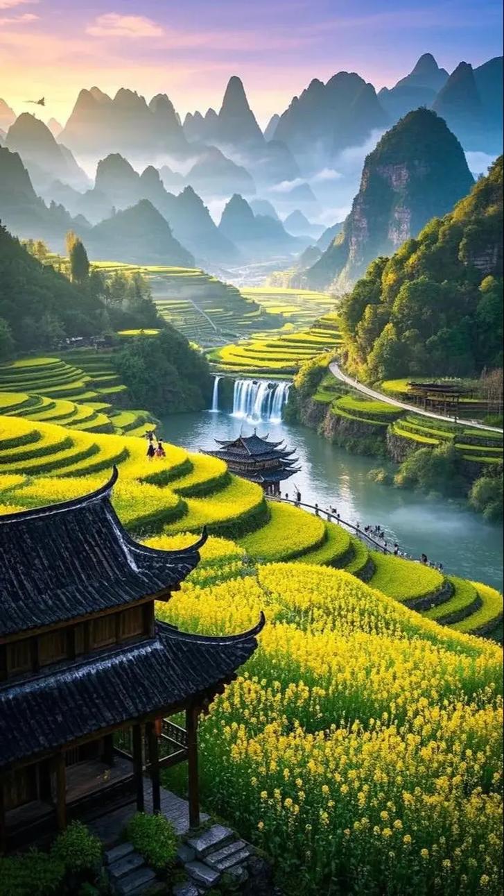 四季贵州风光